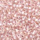 Miyuki seed beads 8/0 - Silverlined ab light blush 8-1023